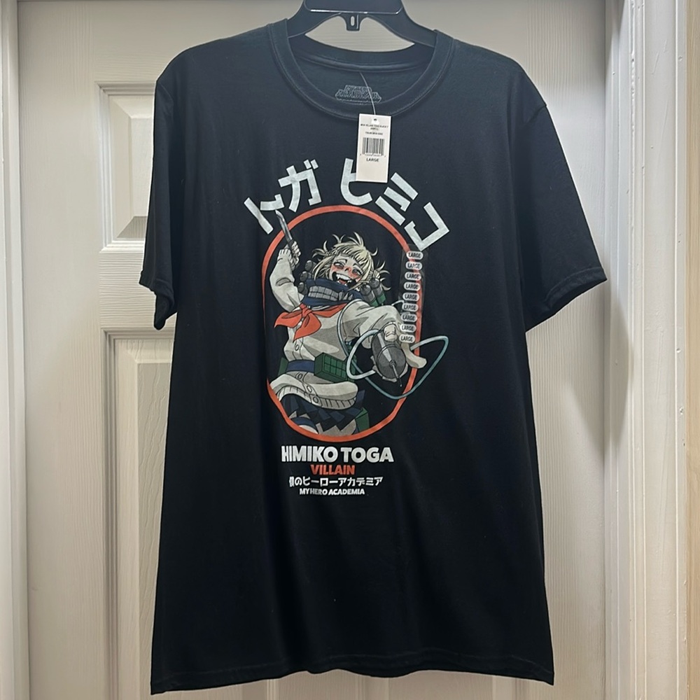 My Hero Academia Villain tshirt Large NWT.